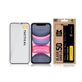 Ochranné sklo Tactical Glass Shield Privacy Stealth 5D pre Apple iPhone 11/XR, čierna