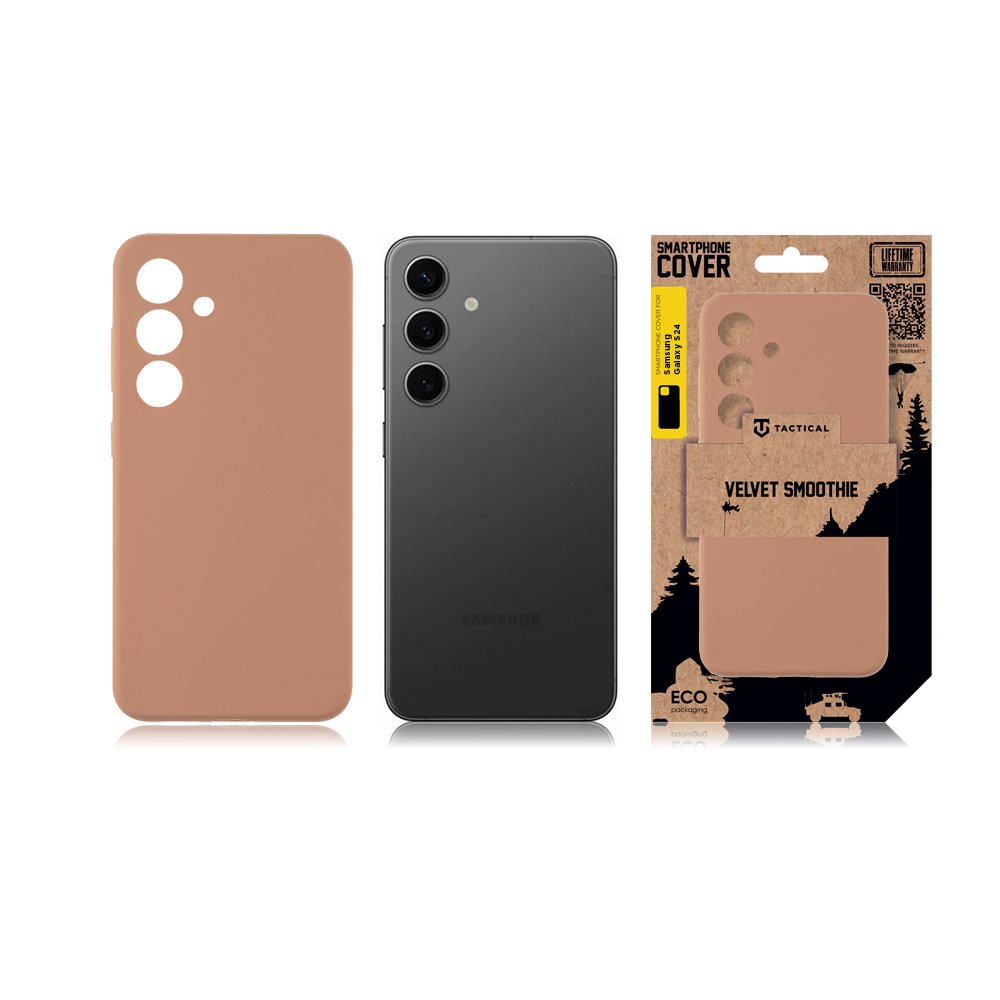 Tactical Velvet Smoothie Kryt pro Samsung Galaxy S24 Moucha Moose