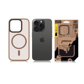 Zadný kryt Tactical MagForce Hyperstealth pre Apple iPhone 15 Pro, mocha mouse