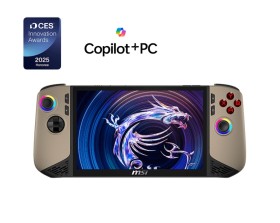 MSI Claw 8" AI+ / Core Ultra 7/32GB/1TB/ARC/Win11 hnedá