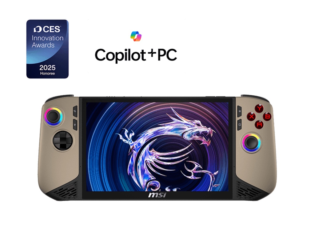 MSI Claw 8" AI+ / Core Ultra 7/32GB/1TB/ARC/Win11 hnedá