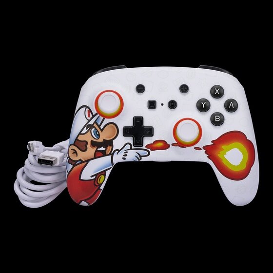 PowerA Wired Controller pro Nintendo Switch - Fireball Mario