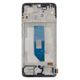 LCD displej + dotyková obrazovka + predný kryt pre Xiaomi Redmi Note 14 4G (EU verzia), čierny (Service Pack)