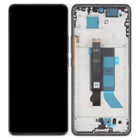 LCD display + dotyková doska + predný kryt pre Xiaomi Redmi Note 14 Pro 5G, midnight black