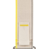 OBAL:ME Textilní Řemínek pro Apple Watch 42-49mm M-L Beige/Yellow