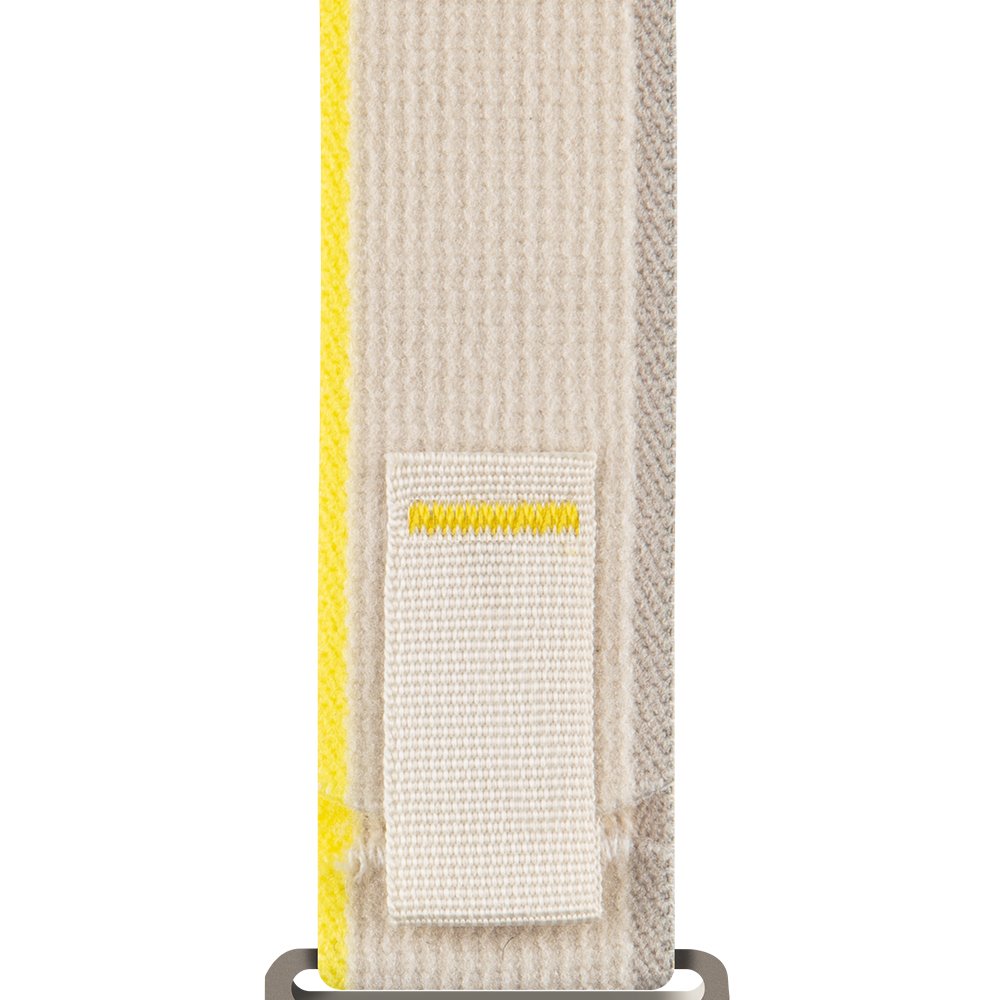 OBAL:ME Textilní Řemínek pro Apple Watch 42-49mm M-L Beige/Yellow