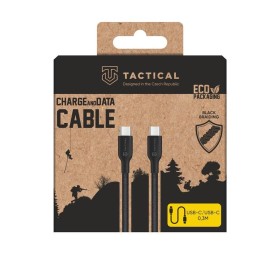 Kábel Tactical Stitch Thread Cable USB-C/USB-C 0,3m, čierna