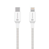 Kabel Tactical Stitch Thread Cable USB-C/Lightning 1m, bílá