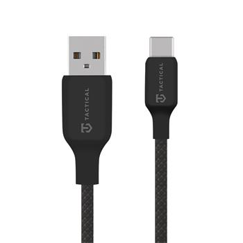 Kabel Tactical Stitch Thread Cable USB-A/USB-C 1m, černá