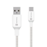 Kabel Tactical Stitch Thread Cable USB-A/USB-C 0,3m, bílá