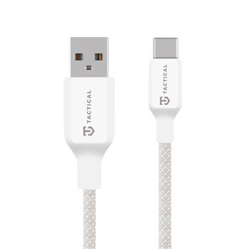 Kabel Tactical Stitch Thread Cable USB-A/USB-C 0,3m, bílá
