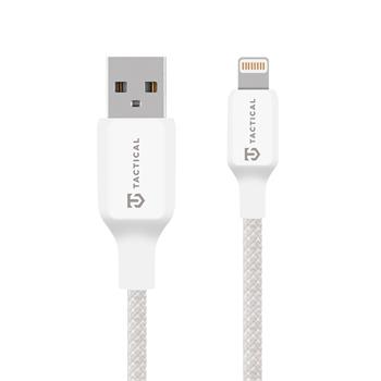Kabel Tactical Stitch Thread Cable USB-A/Lightning 2m, bílá