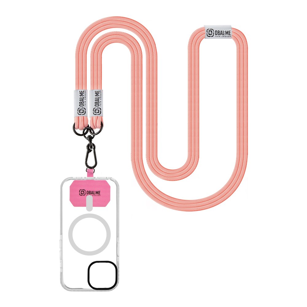 OBAL:ME NeckTag Trio Popruh na Telefon Pink