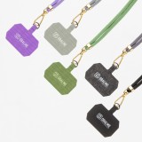 OBAL:ME NeckTag Allure Popruh na Telefon Black