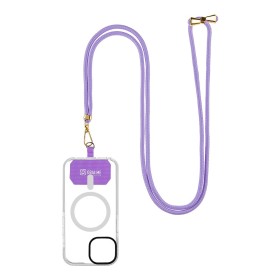 Popruh OBAL:ME NeckTag Allure na telefón, purple