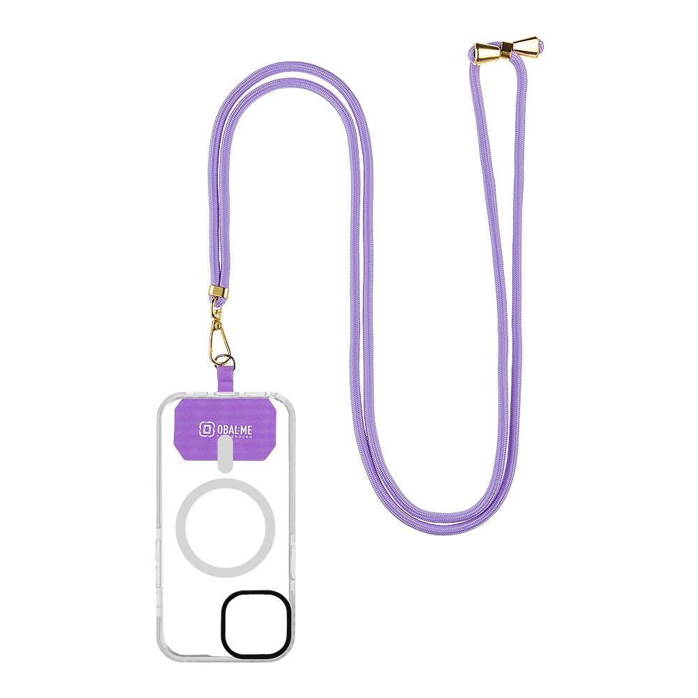 OBAL:ME NeckTag Allure Popruh na Telefon Purple