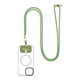 Popruh OBAL:ME NeckTag Allure na telefón, grass green