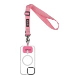 OBAL:ME NeckTag Ribbon Popruh na Telefon Pink