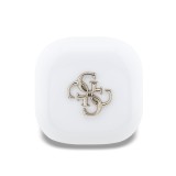 Guess 4G Metal Logo TWS Bezdrátová Sluchátka White