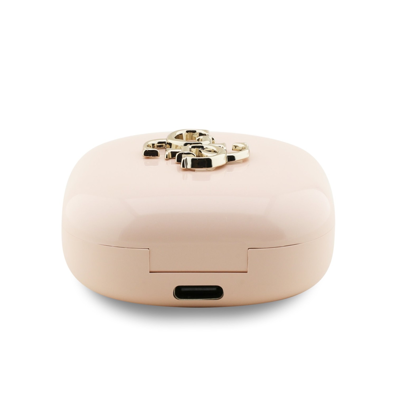 Guess 4G Metal Logo TWS Bezdrátová Sluchátka Pink