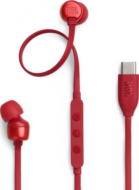 JBL Tune 310C In-Ear USB-C červená