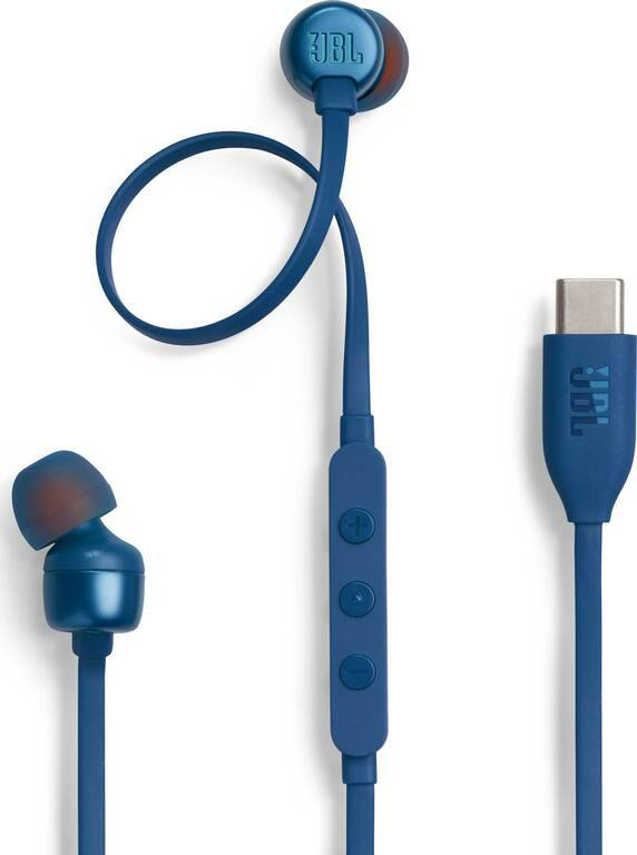 JBL Tune 310C In-Ear USB-C modrá