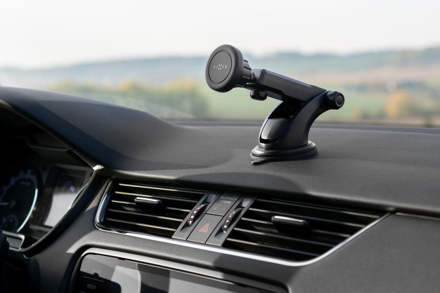 FIXED Maggy XL magnetický držák s dlouhou přísavkou