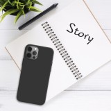 Zadní pogumovaný kryt FIXED Story pro Xiaomi Redmi Note 15 Pro 4G, černá