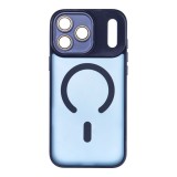 VARIETE MAG COVER Case compatible with MagSafe for IPHONE 17 PRO MAX navy blue