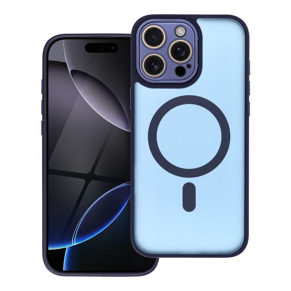 VARIETE MAG COVER Case compatible with MagSafe for IPHONE 17 PRO MAX navy blue