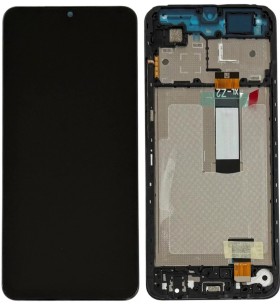 LCD display + dotyková doska + predný kryt pre Xiaomi Redmi A5 EU version, black