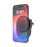 Držák do auta s bezdrátovým nabíjením FIXED MagAir s podporou uchycení MagSafe a standardem Qi2, 15W, černá