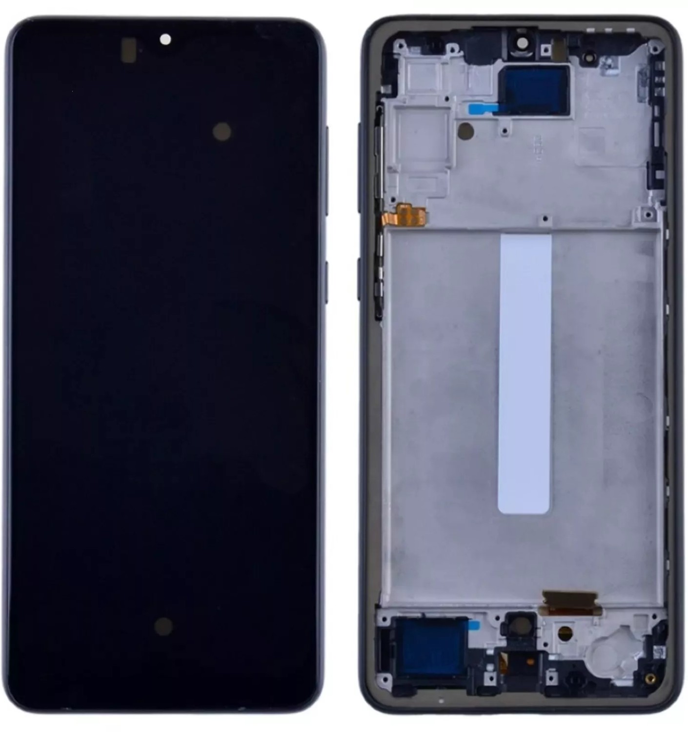 LCD display + dotyková deska + přední kryt pro Samsung Galaxy A33 5G, black