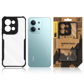 Zadný kryt Tactical Quantum Stealth pre Xiaomi Redmi 15C 4G/5G, transparentná čierna