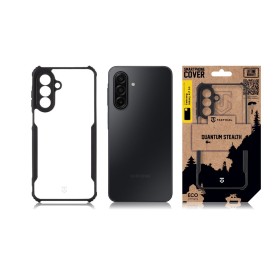 Zadný kryt Tactical Quantum Stealth pre Samsung Galaxy A17 5G, transparentná čierna