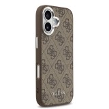 Guess 4G MagSafe Zadní Kryt pro iPhone 17 Brown