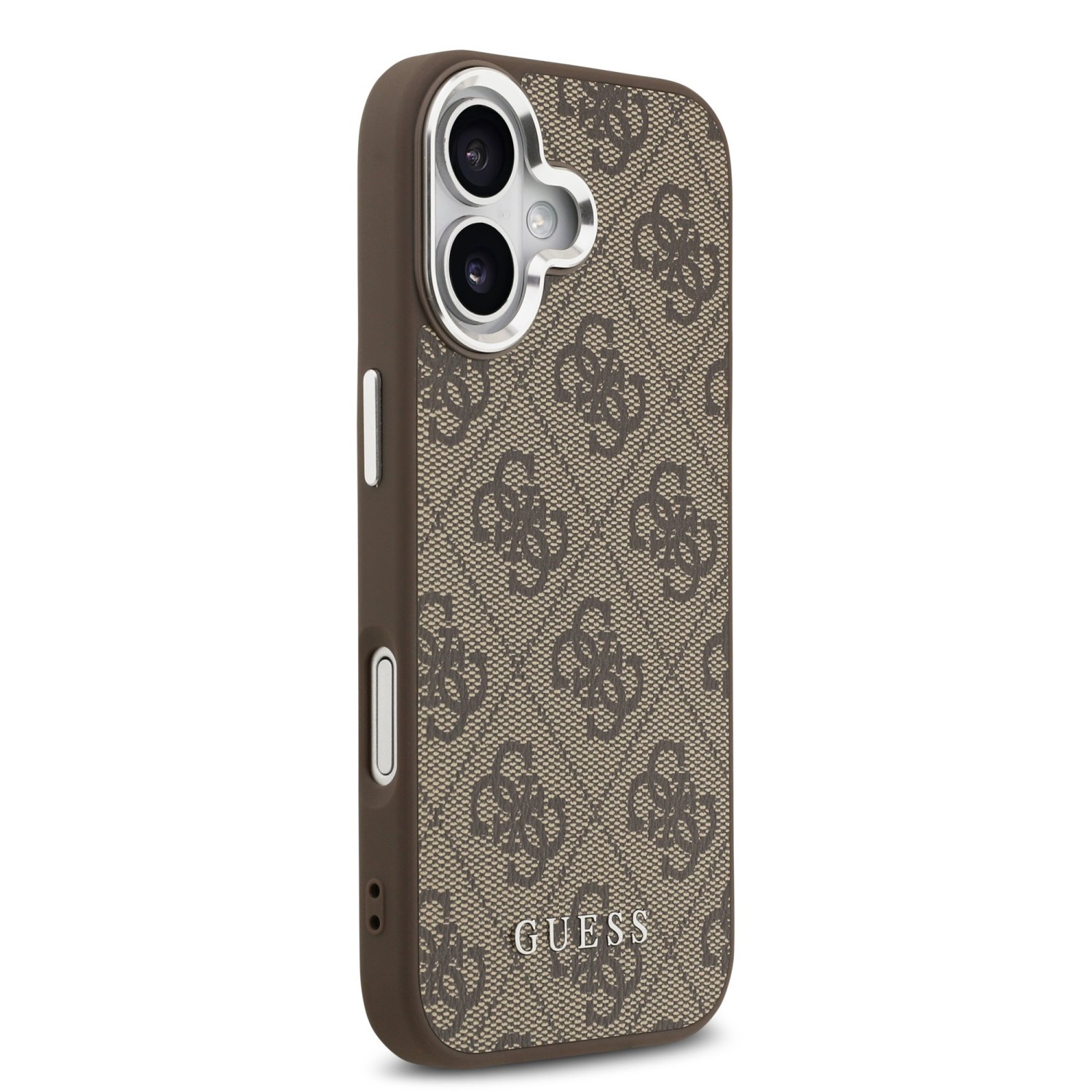 Guess 4G MagSafe Zadní Kryt pro iPhone 17 Brown