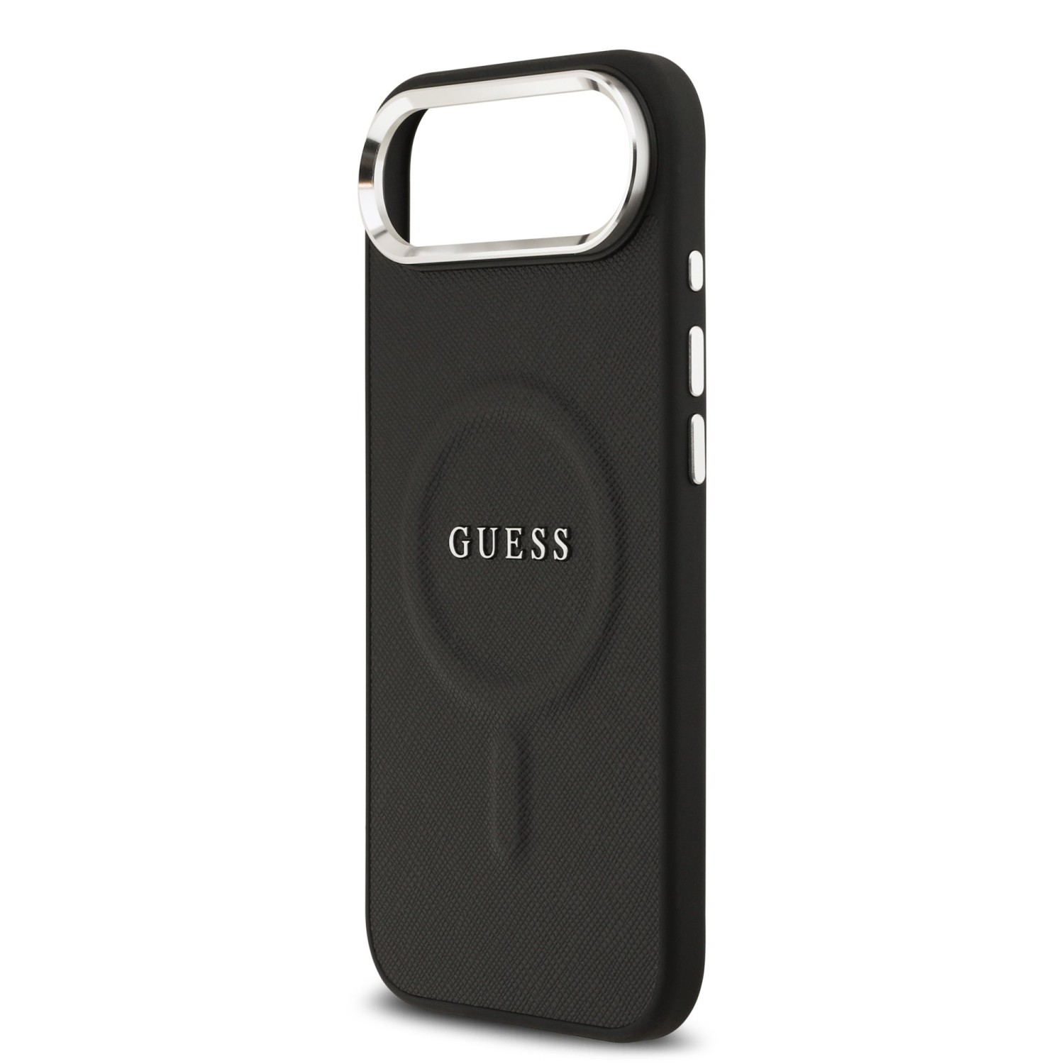Guess PU Saffiano MagSafe Zadní Kryt pro iPhone Air Black