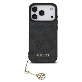 Zadný kryt Guess 4G Charm pre Apple iPhone 17 Pro, tone on tone grey