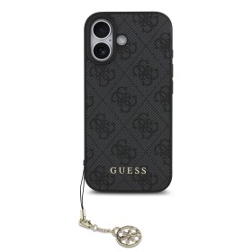 Zadný kryt Guess 4G Charm pre Apple iPhone 17, tone on tone grey