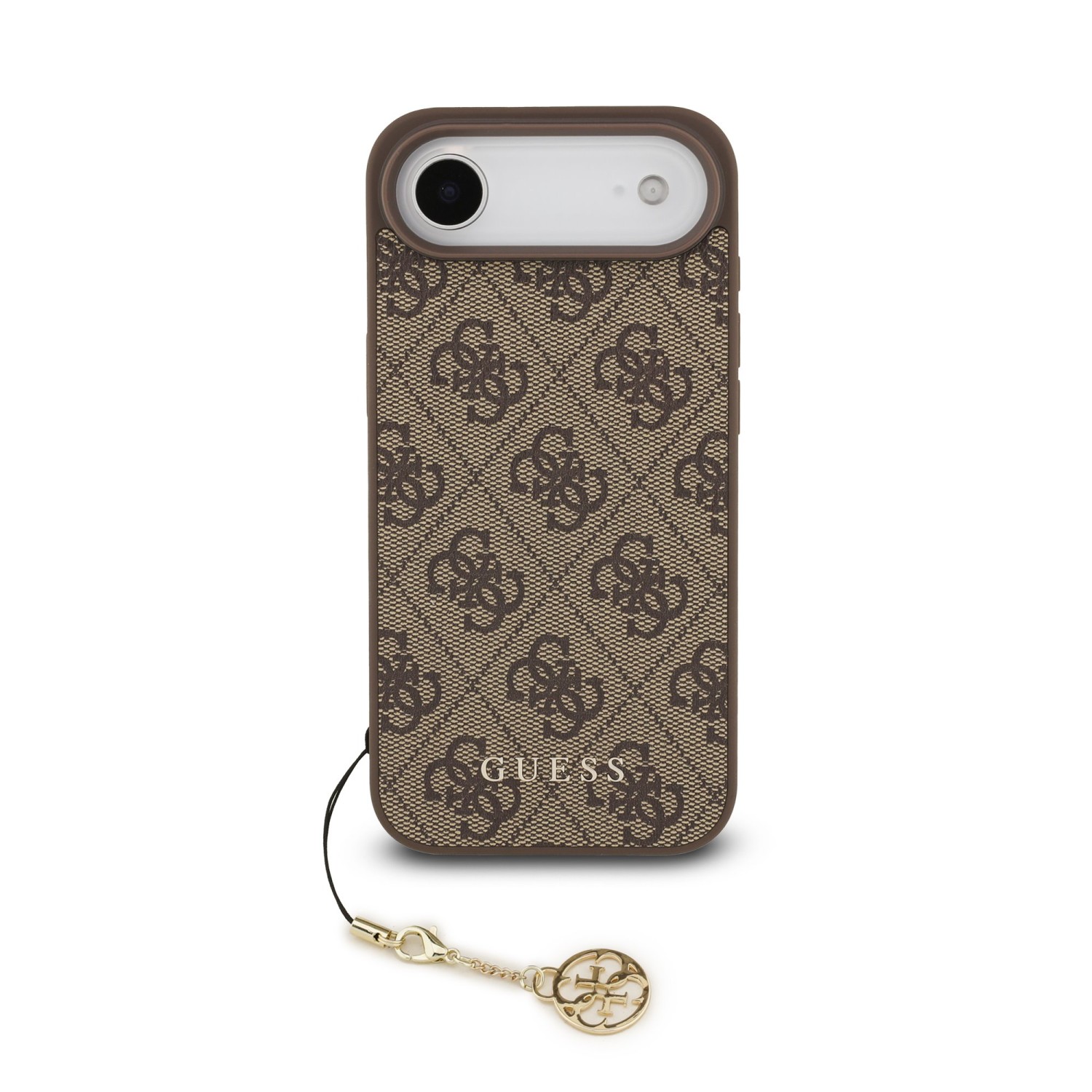 Guess 4G Charm Zadní Kryt pro iPhone Air Tone on Tone Brown