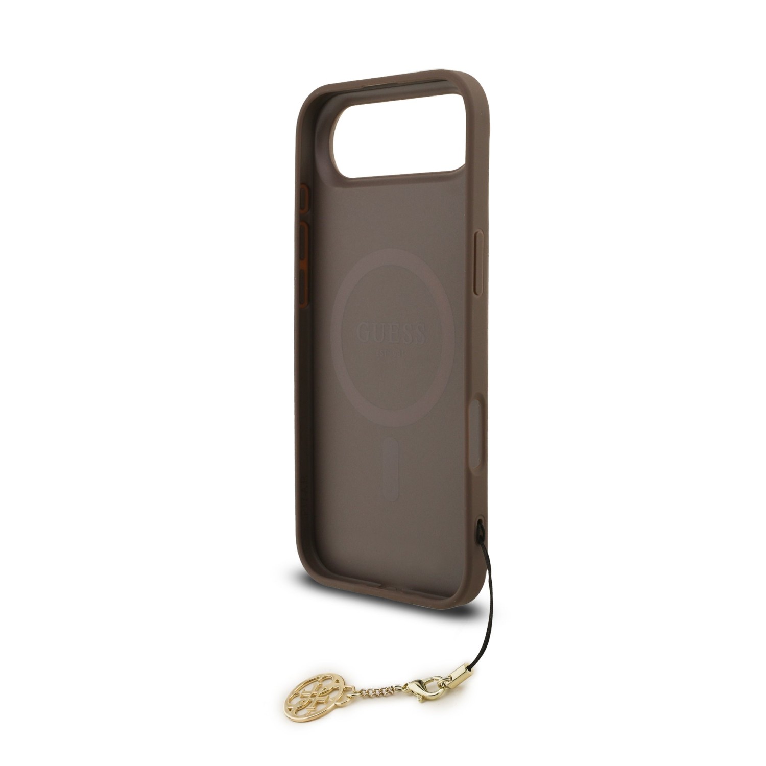 Guess 4G Charm Zadní Kryt pro iPhone Air Tone on Tone Brown