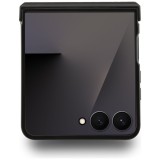 Karl Lagerfeld PU Saffiano Karl and Choupette Zadní Kryt pro Samsung Galaxy Z Flip 7 Black