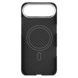 Aramidový zadní kryt FIXED MagVelar s podporou MagSafe pro Apple iPhone Air, černý