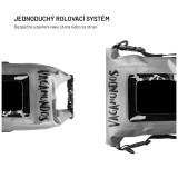 Voděodolný vak FIXED Float Bag s kapsou pro mobilní telefon 3L Vandrácký Speciál, šedý