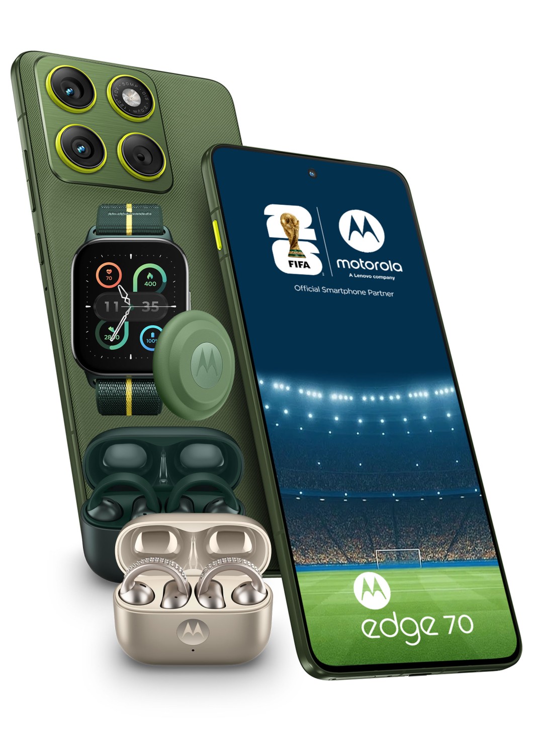 Motorola Edge 70 12GB/512GB PANTONE Bronze Green