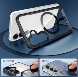 Silikonové pouzdro Swissten Clear Jelly MagStick pro Apple iPhone 16e, černá