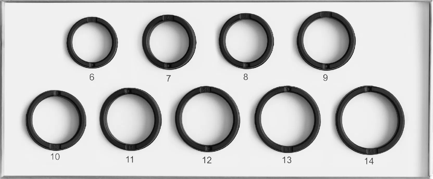 Niceboy ONE Ultra Sada pro určení velikosti