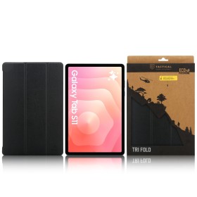 Flipové púzdro Tactical Book Tri Fold pre Samsung Galaxy TAB S11, čierna