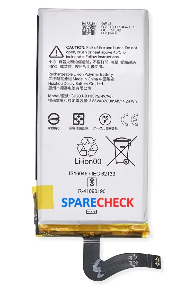 Baterie G020I-B Google Pixel 4 2800mAh Li-Pol (Service Pack)